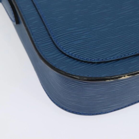 LOUIS VUITTON Epi Saint Cloud GM Shoulder Bag Toledo Blue - Picture 7 of 15